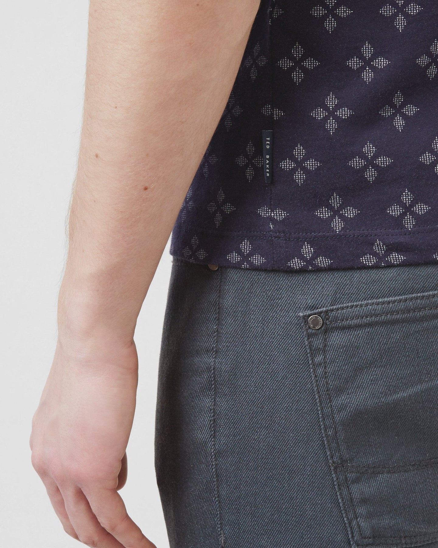 Fella Diamond Print Polo Shirt